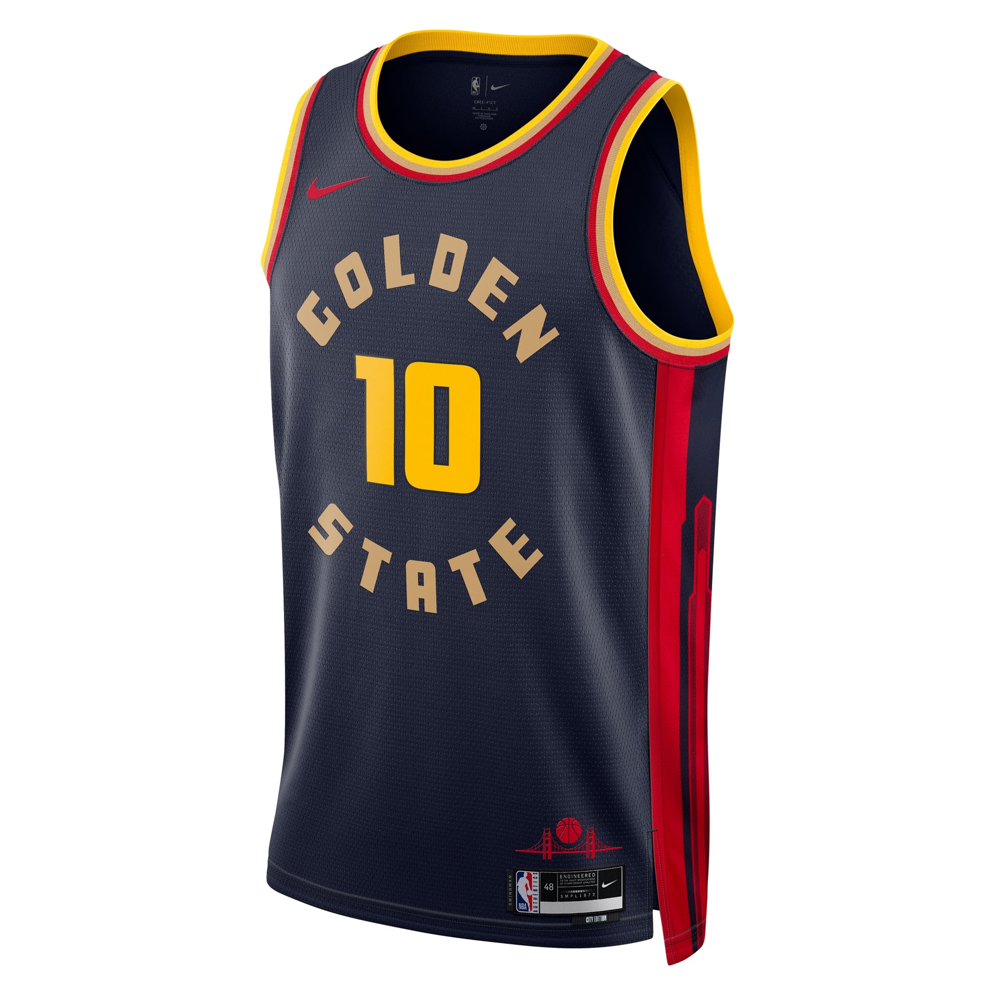 Unisex Golden State Warriors Jimmy Butler Nike Navy Swingman Jersey - City Edition