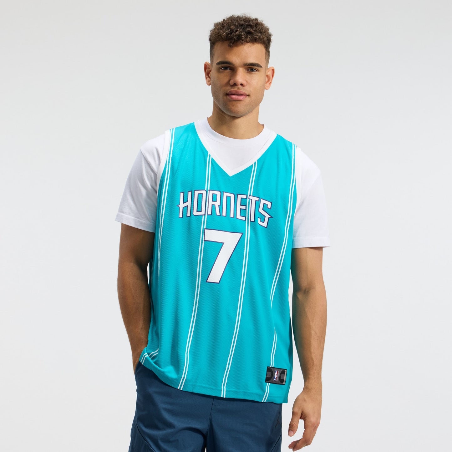 Men's Charlotte Hornets Kon Knueppel Fanatics Teal 2025 NBA Draft First Round Pick Fast Break Replica Jersey - Icon Edition