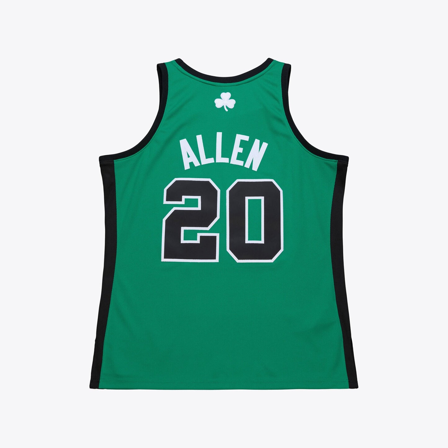 Men's Boston Celtics Ray Allen Mitchell & Ness Kelly Green 2007-08 Hardwood Classics Authentic Jersey
