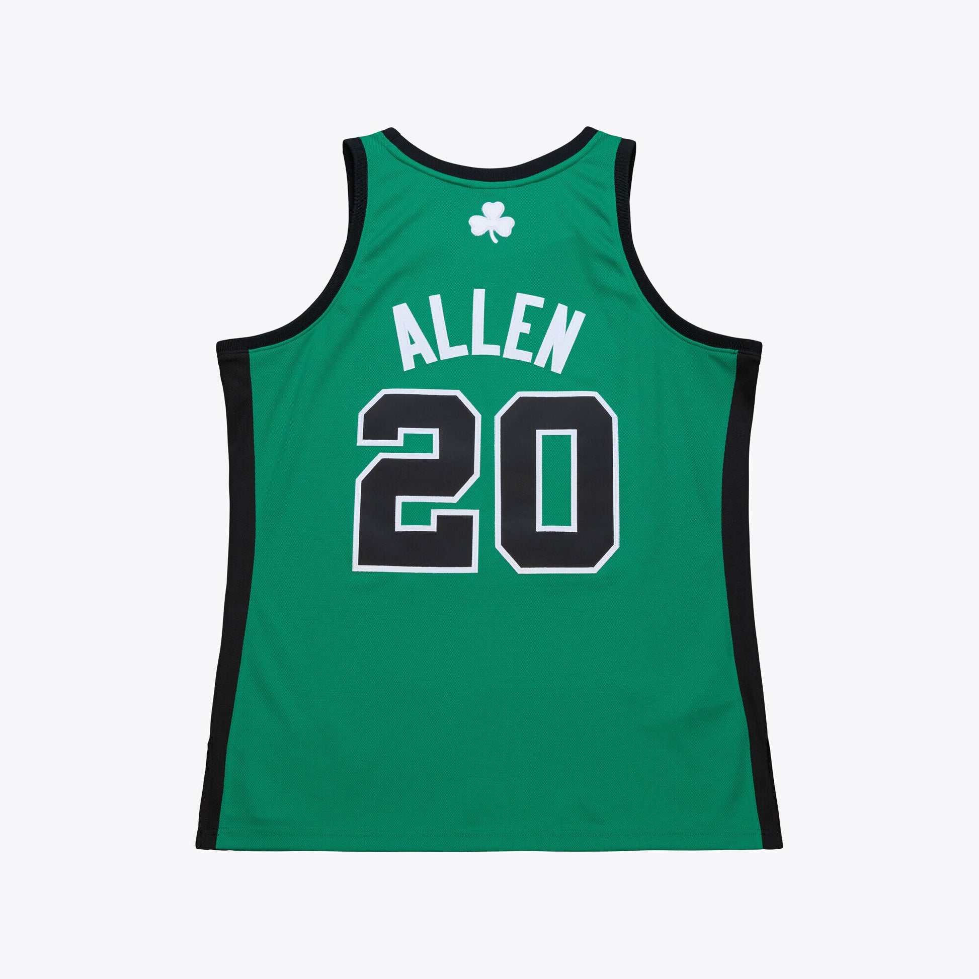 Men's Boston Celtics Ray Allen Mitchell & Ness Kelly Green 2007-08 Hardwood Classics Authentic Jersey