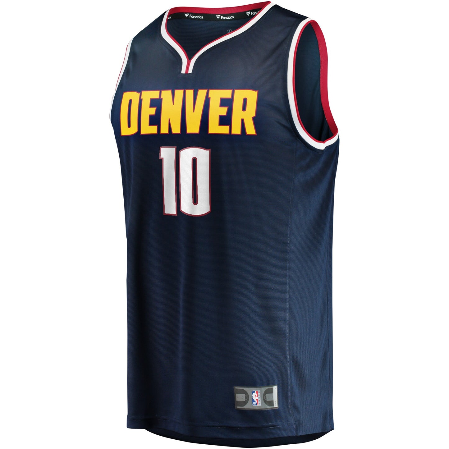 Youth Denver Nuggets Jack White Fanatics Navy Fast Break Player Jersey - Icon Edition