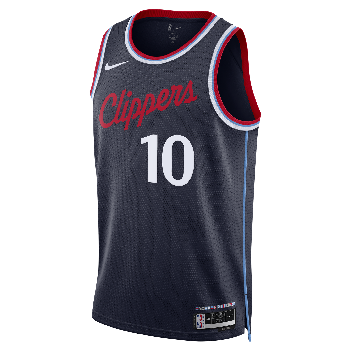Unisex LA Clippers Darius Garland Nike Navy Swingman Jersey - Icon Edition