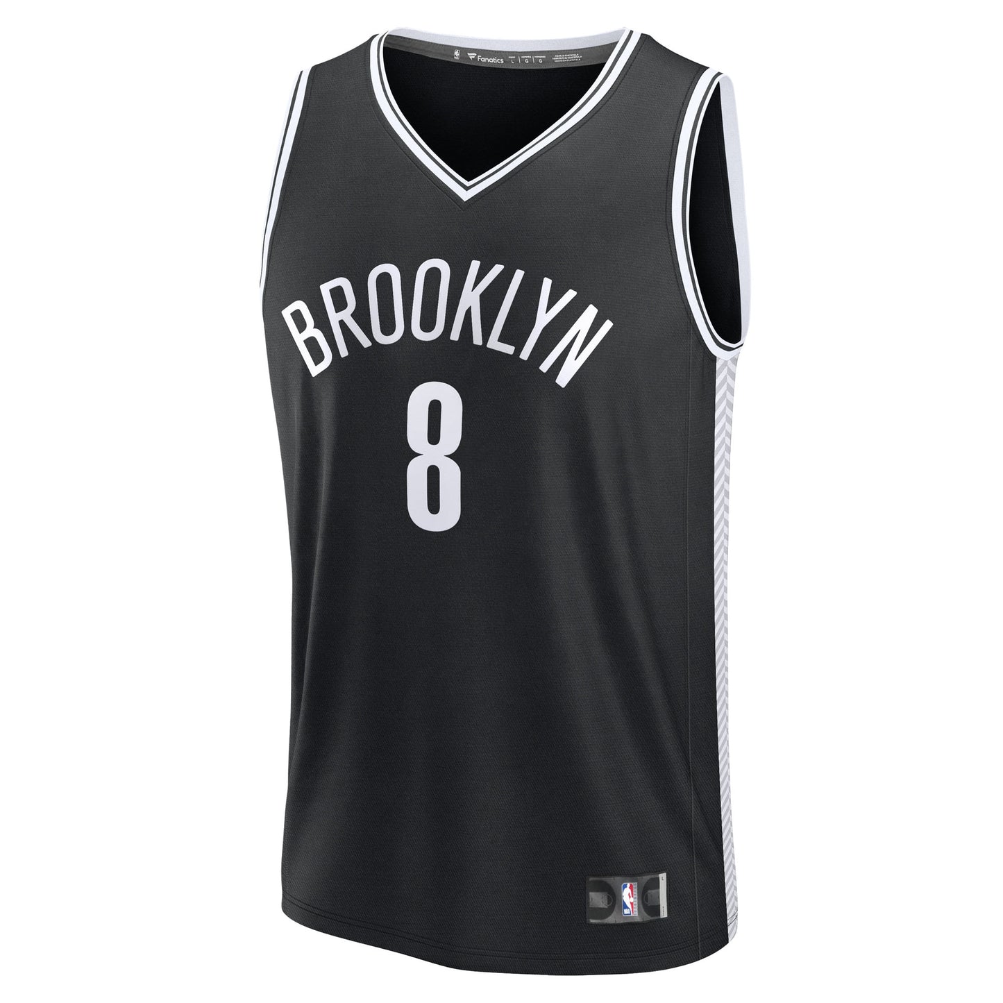 Youth Brooklyn Nets Egor Dëmin Fanatics Black Fast Break Replica Jersey - Icon Edition