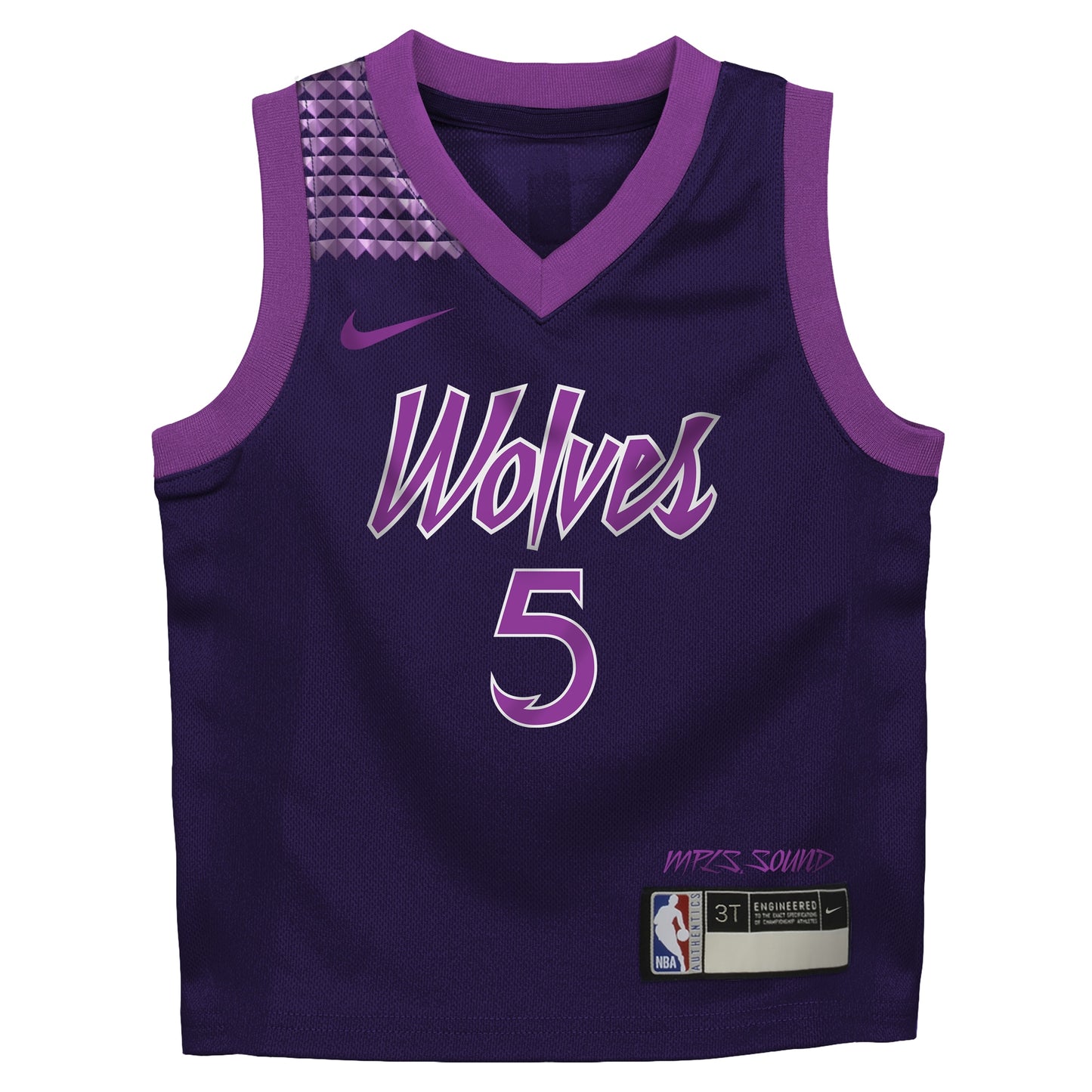 Infant Minnesota Timberwolves Anthony Edwards Nike Purple 2025/26 City Edition Swingman Jersey