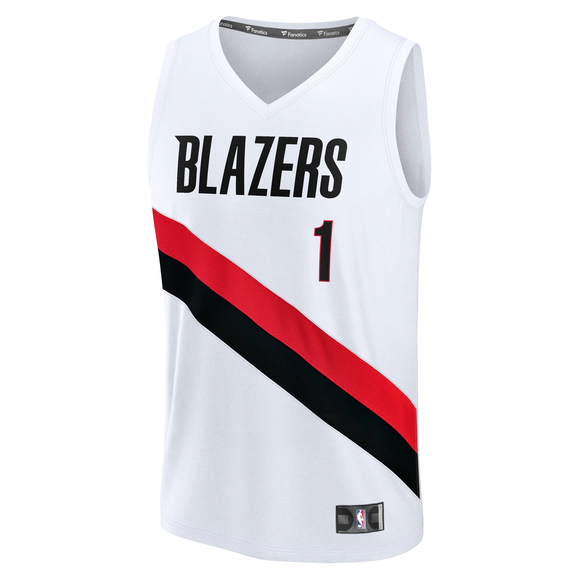 Youth Portland Trail Blazers Ja Morant Fanatics White Fast Break Replica Jersey - Association Edition
