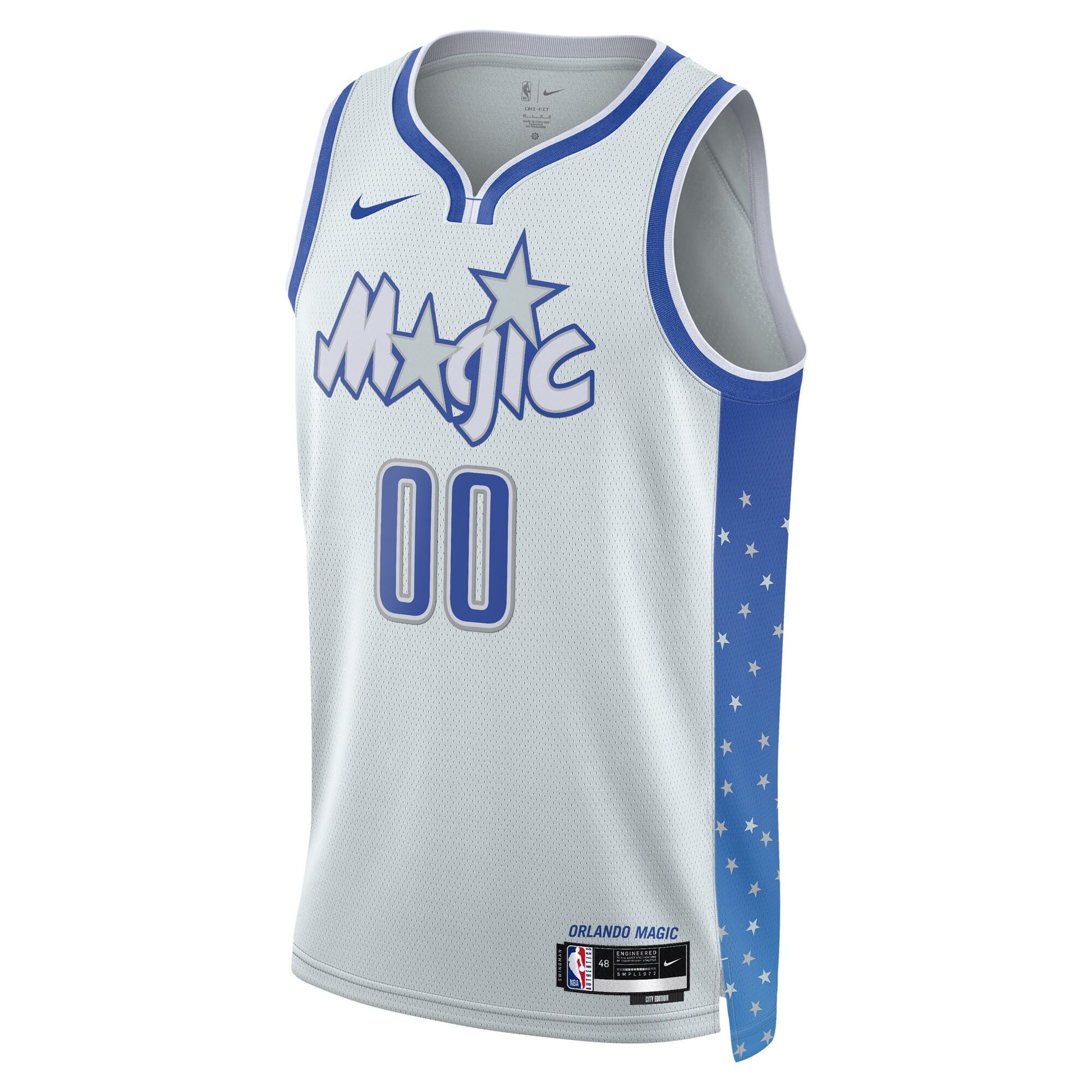 Unisex Orlando Magic Nike Silver 2025/26 City Edition Swingman Custom Jersey