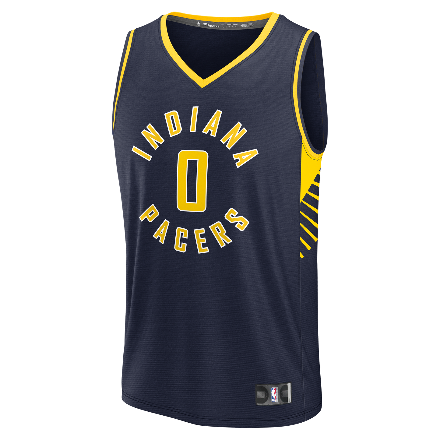 Youth Indiana Pacers Tyrese Haliburton Fanatics Navy Fast Break Replica Player Jersey