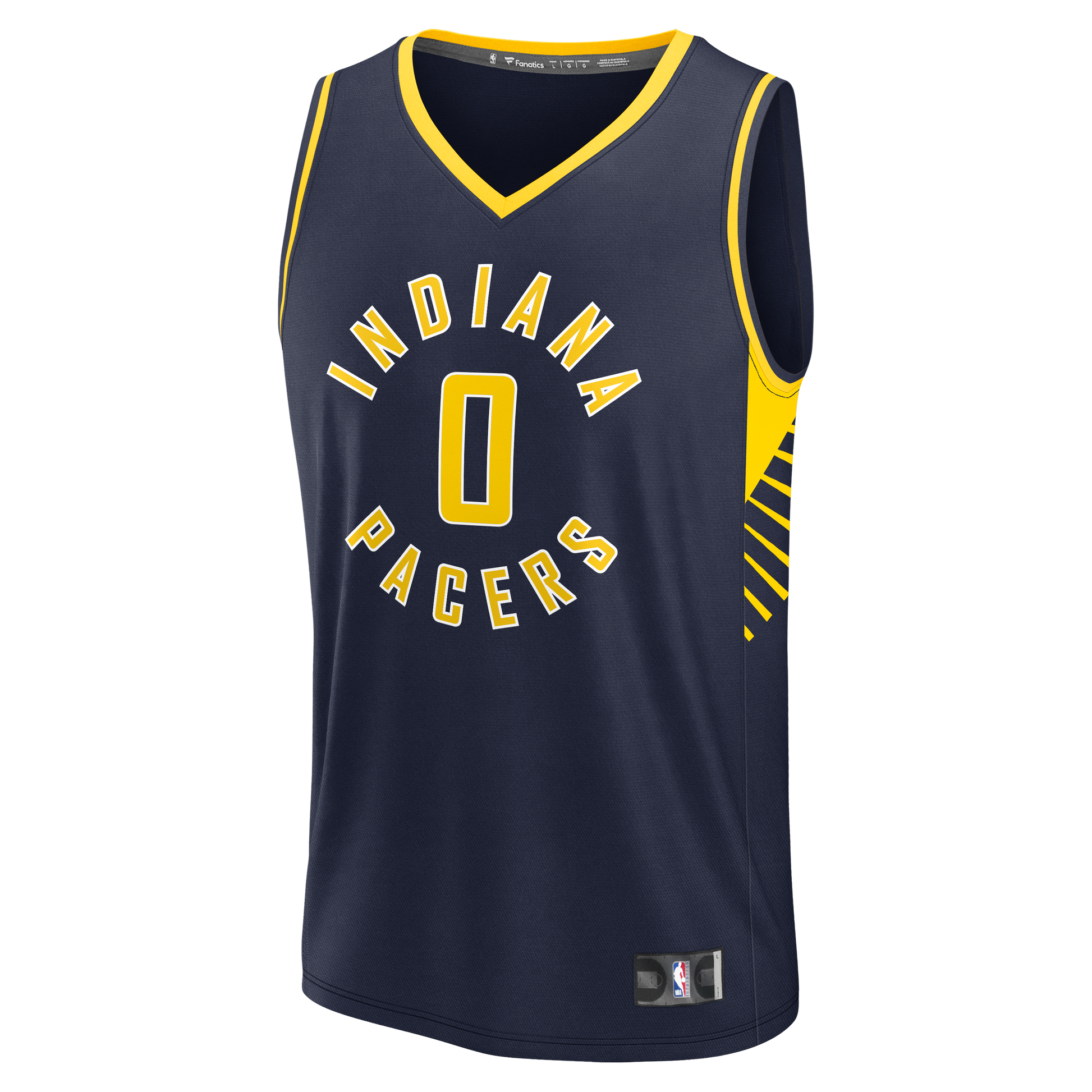Youth Indiana Pacers Tyrese Haliburton Fanatics Navy Fast Break Replica Player Jersey