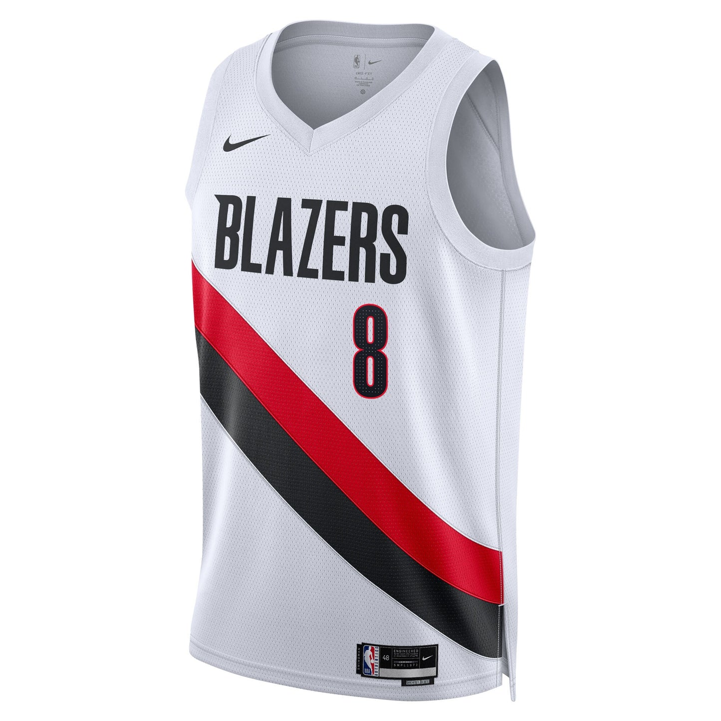 Unisex Portland Trail Blazers Deni Avdija Nike White Swingman Jersey - Association Edition