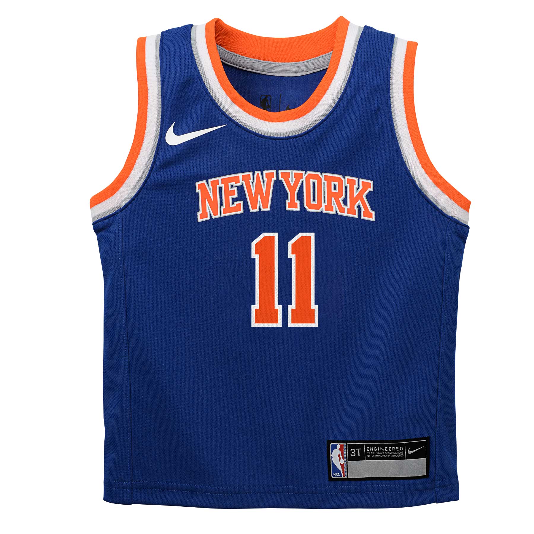 Infant New York Knicks Jalen Brunson Nike Blue Replica Swingman Jersey - Icon Edition