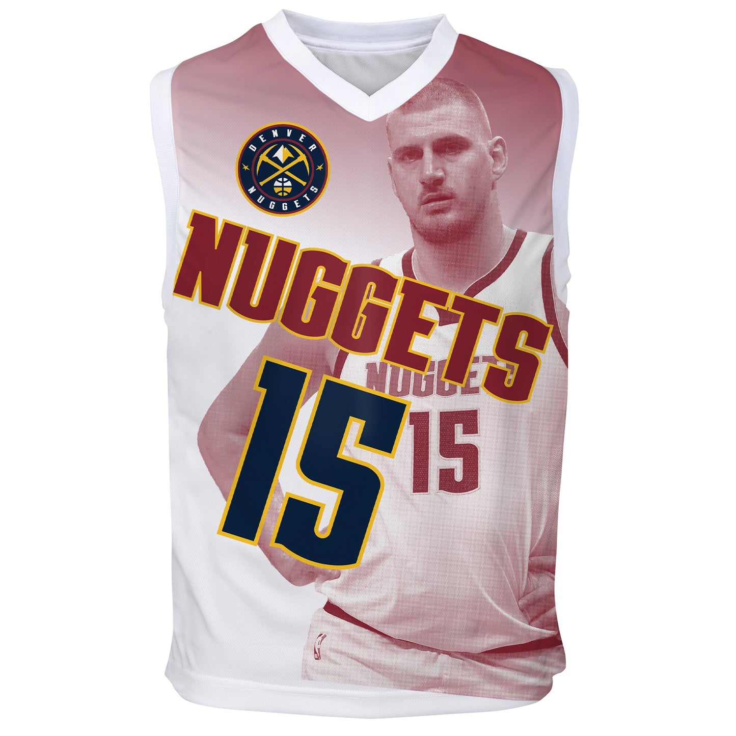 Youth Denver Nuggets Nikola Jokić Outerstuff Red Hometown Fashion Jersey