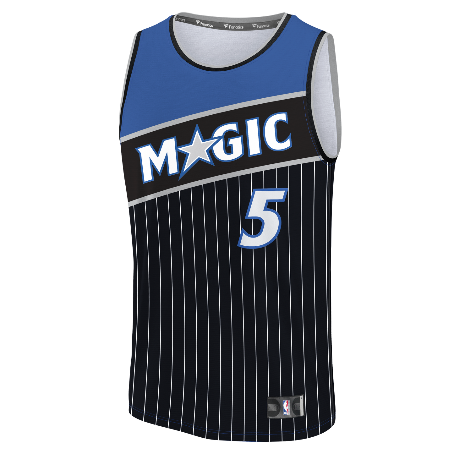 Men's Orlando Magic Paolo Banchero Fanatics Black Fast Break Jersey - Statement Edition