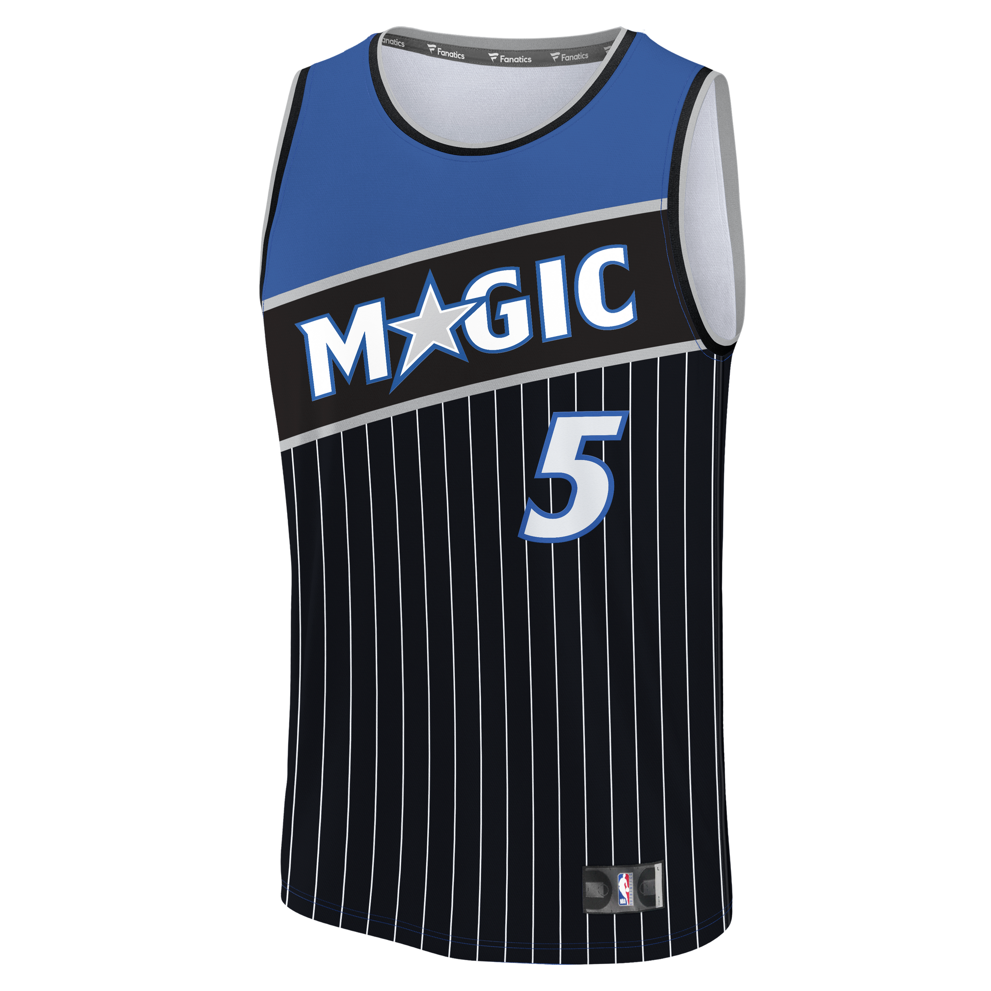 Men's Orlando Magic Paolo Banchero Fanatics Black Fast Break Jersey - Statement Edition