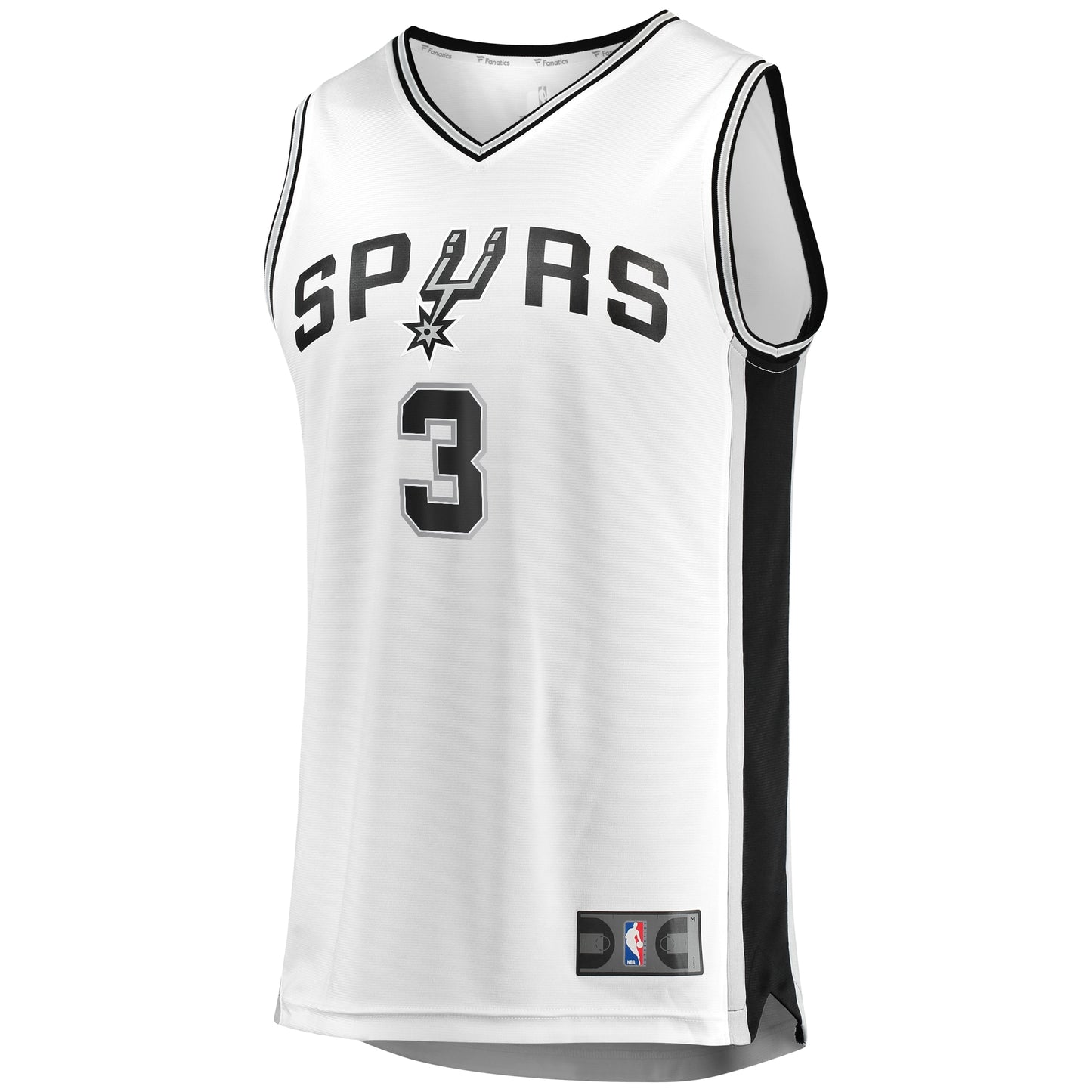 Men's San Antonio Spurs Keldon Johnson Fanatics White Fast Break Association Jersey