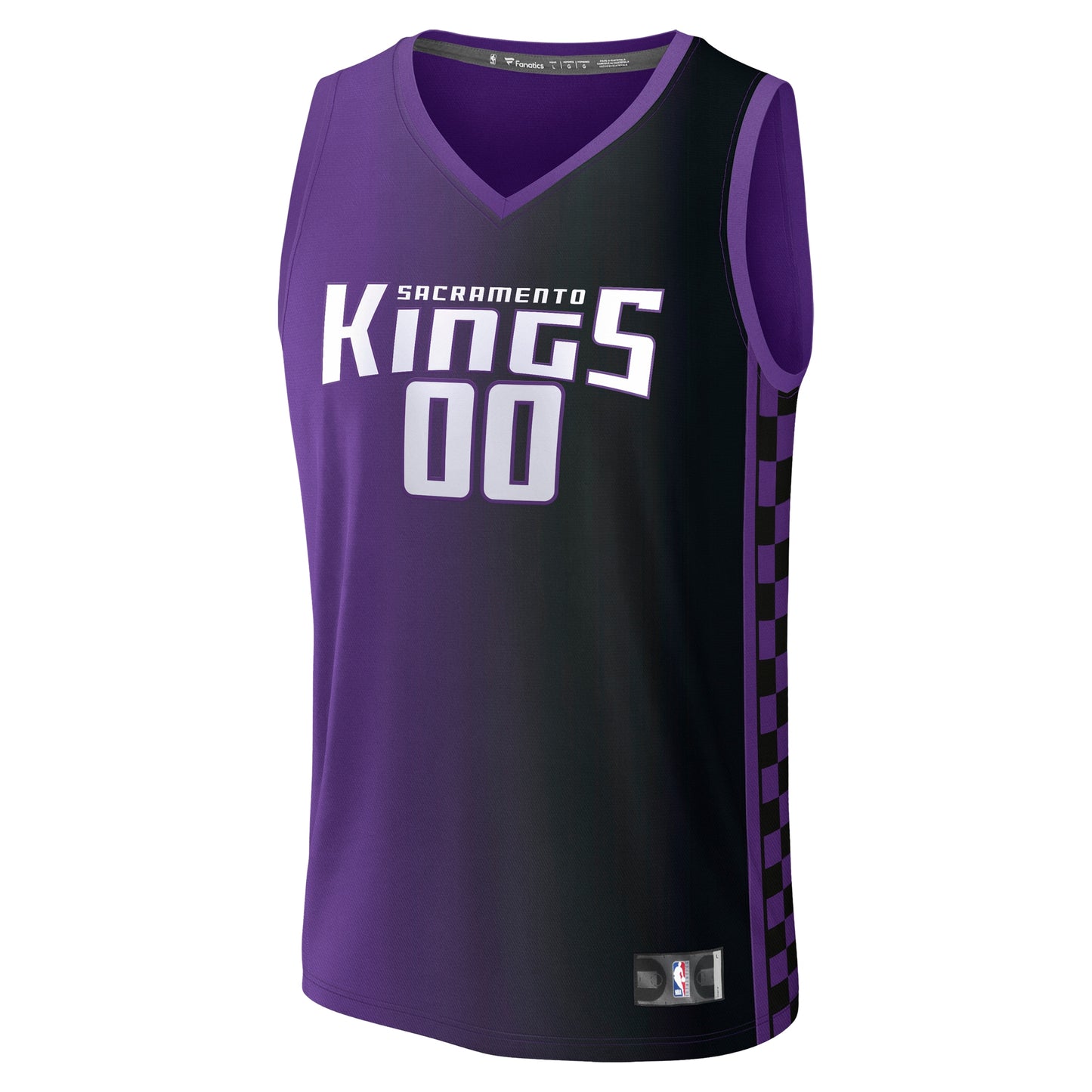 Men's Sacramento Kings Fanatics Purple Fast Break Custom Jersey - Statement Edition