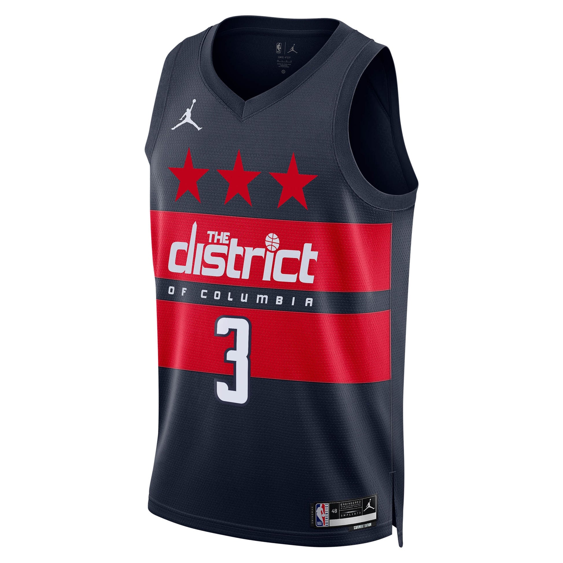 Unisex Washington Wizards Trae Young Jordan Brand Navy Swingman Jersey - Statement Edition