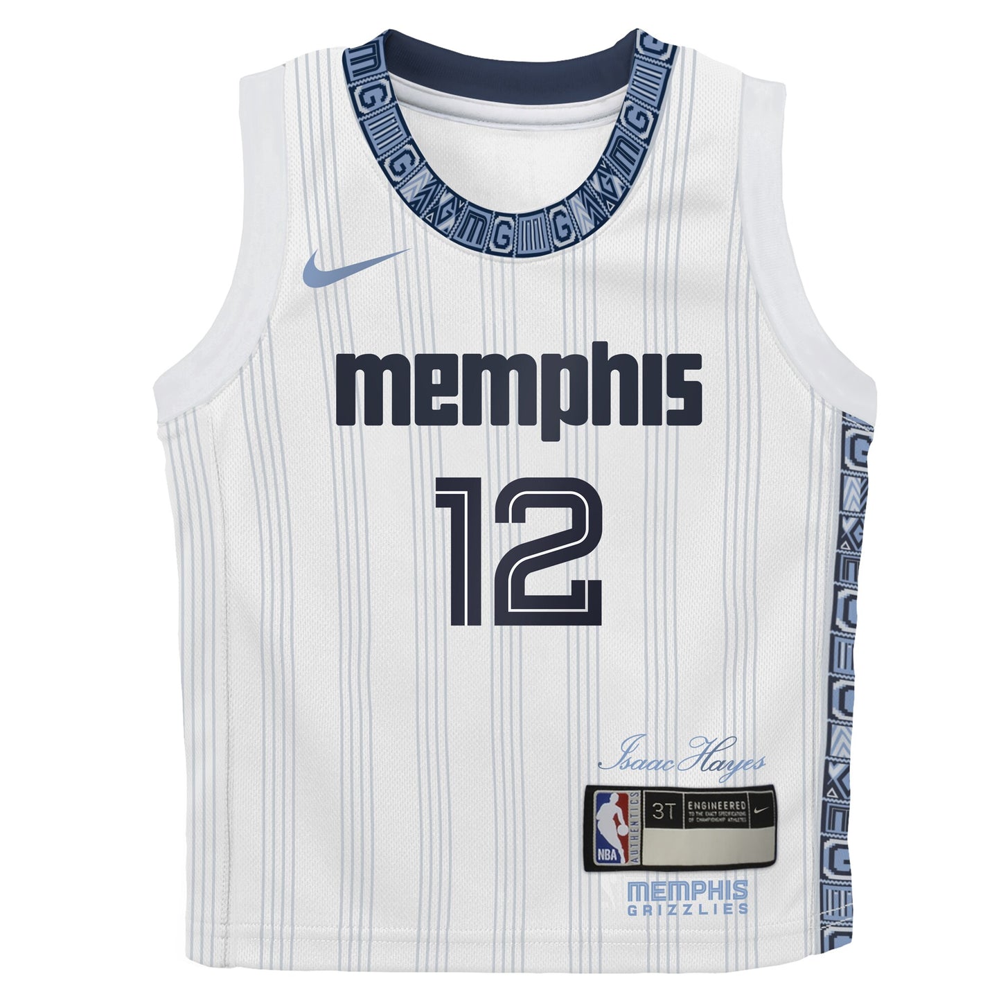 Preschool Memphis Grizzlies Ja Morant Nike White 2025/26 City Edition Swingman Jersey