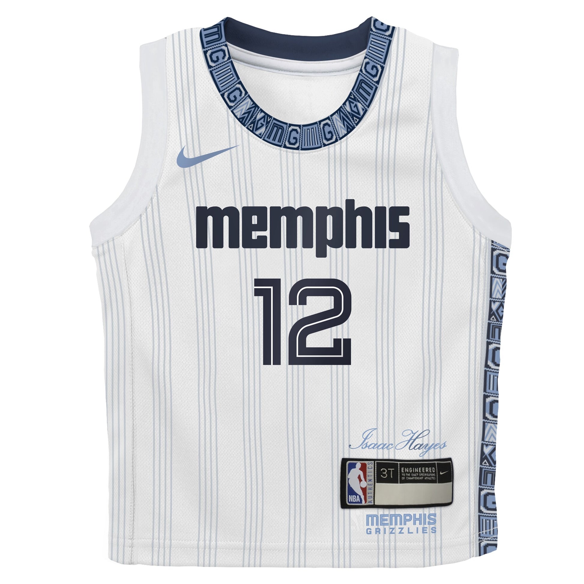 Preschool Memphis Grizzlies Ja Morant Nike White 2025/26 City Edition Swingman Jersey