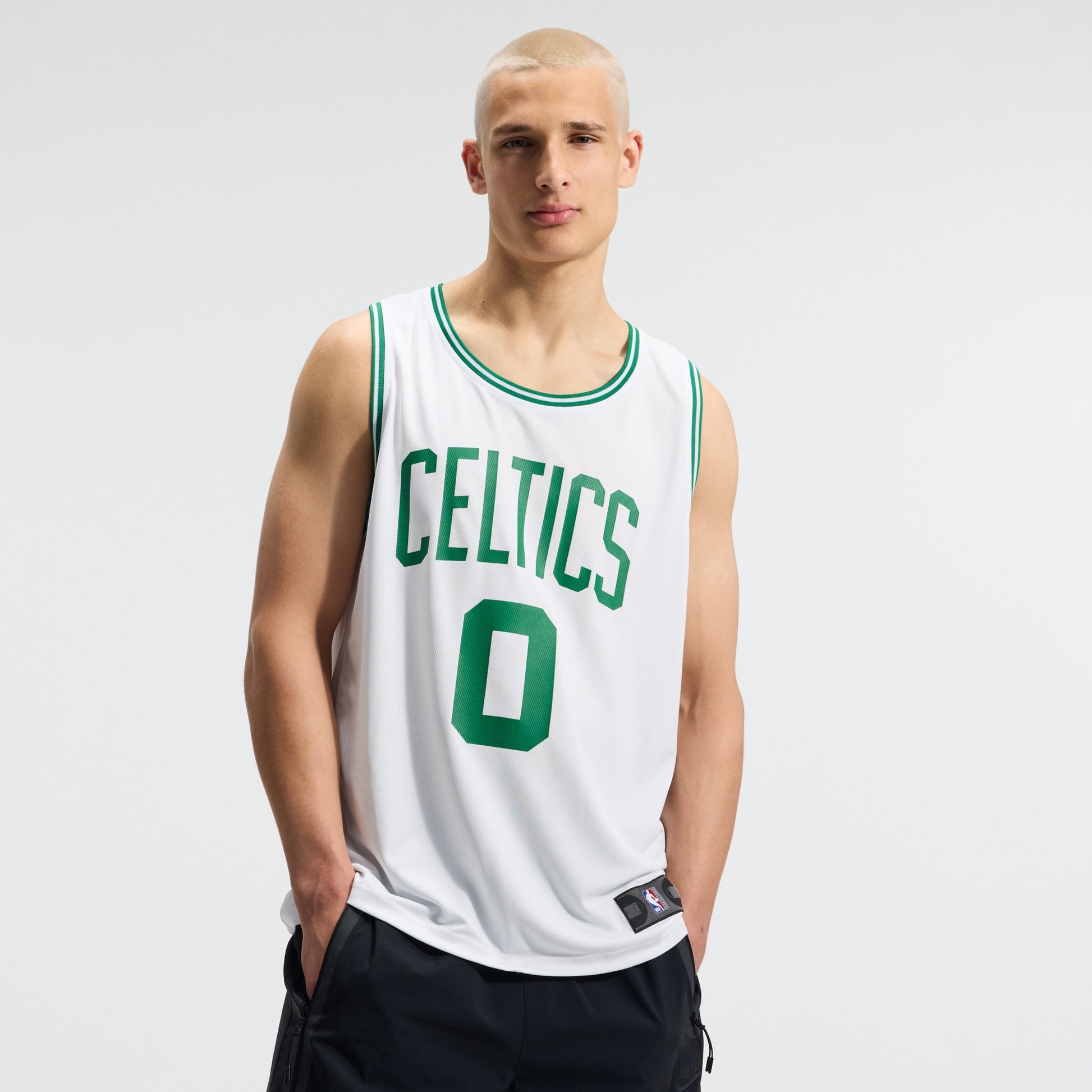 Men's Boston Celtics Jayson Tatum Fanatics White Fast Break Replica Player Jersey - Association Edition