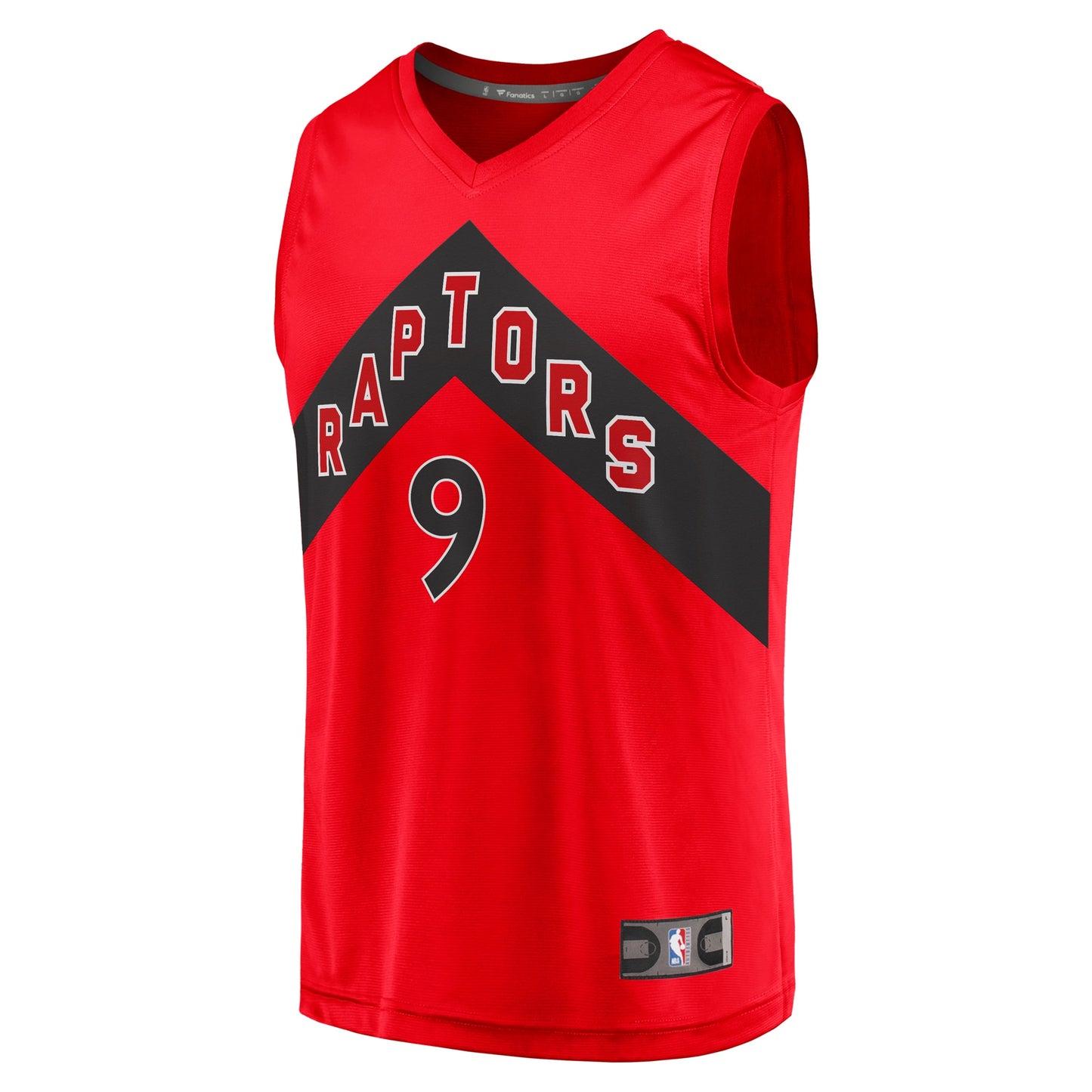 Men's Toronto Raptors RJ Barrett Fanatics Red Fast Break Player Jersey - Icon Edition