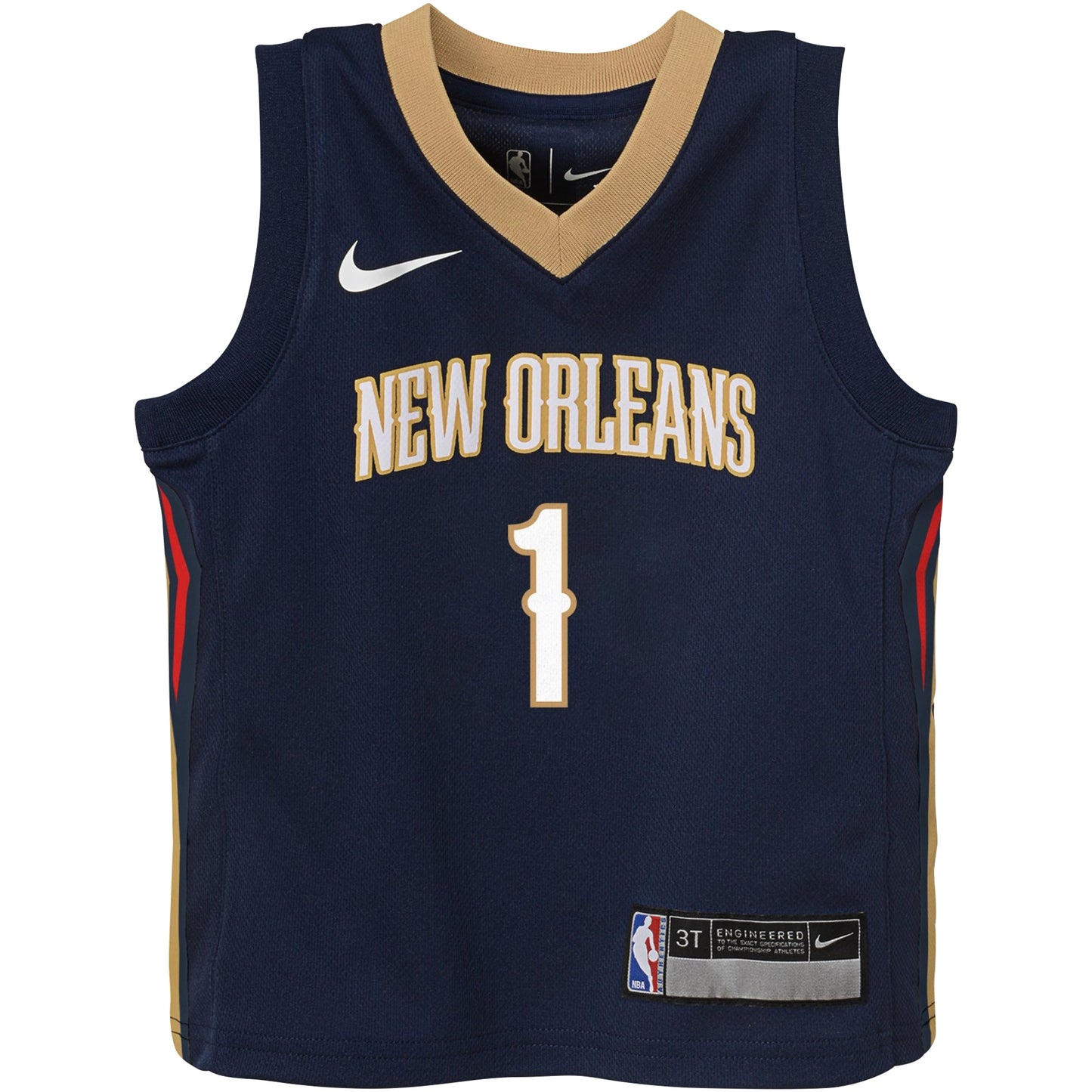 Toddler New Orleans Pelicans Zion Williamson Nike Navy Swingman Player Jersey - Icon Edition