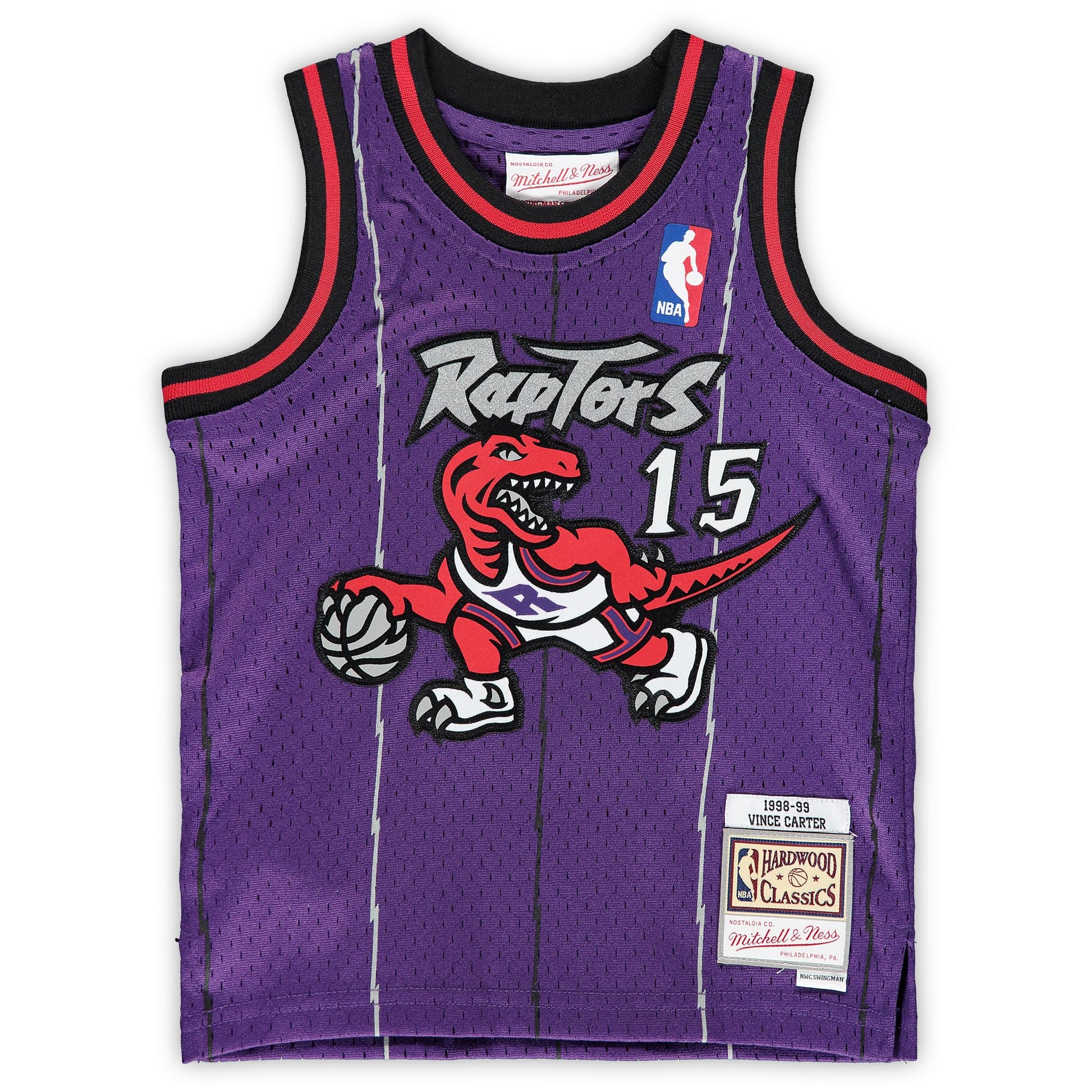 Infant Toronto Raptors Vince Carter Mitchell & Ness Purple 1998/99 Hardwood Classics Retired Player Jersey