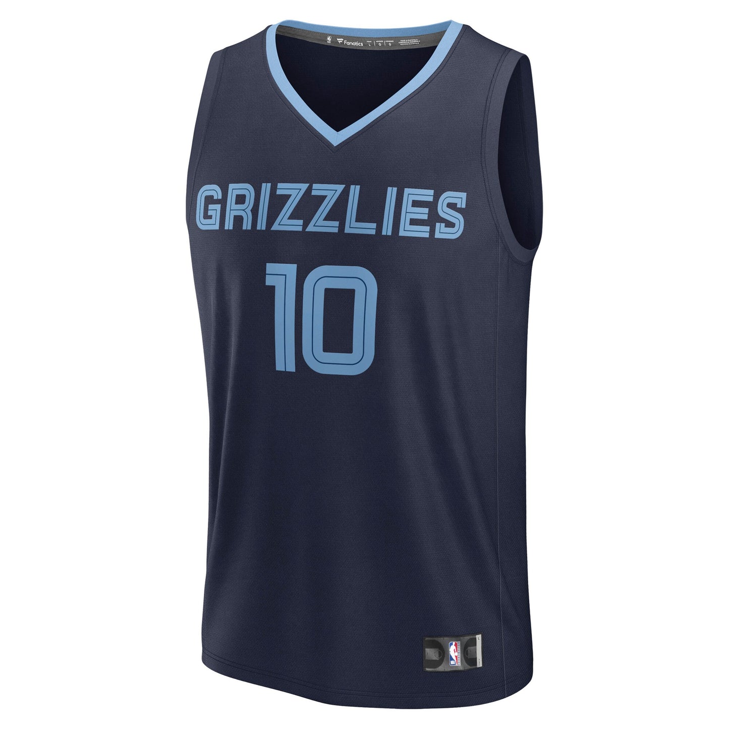 Men's Memphis Grizzlies Luke Kennard Fanatics Navy Fast Break Replica Player Jersey - Icon Edition