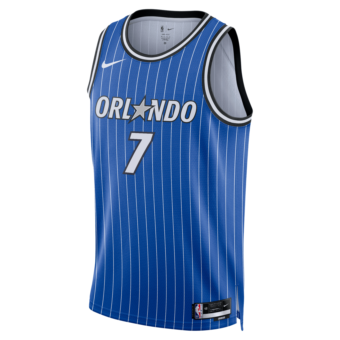 Unisex Orlando Magic Nikola Vučević Nike Blue Swingman Jersey - Icon Edition
