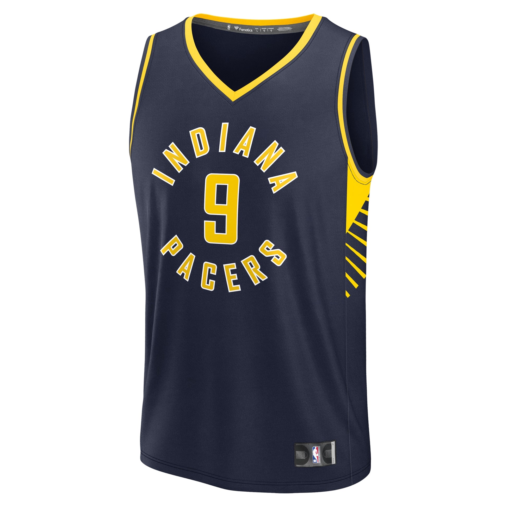 Men's Indiana Pacers T.J. McConnell Fanatics Navy Fast Break Replica Player Jersey - Icon Edition