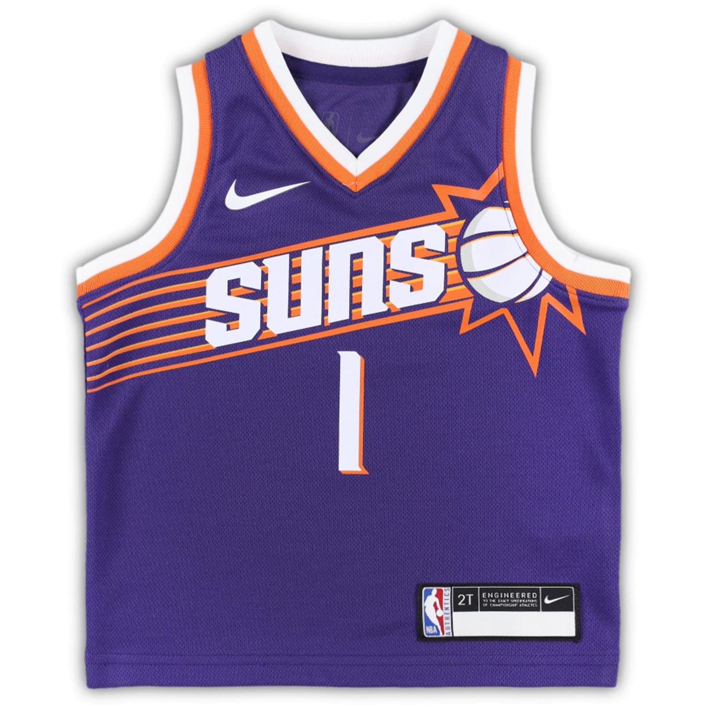 Toddler Phoenix Suns Devin Booker Nike Purple Swingman Player Jersey - Icon Edition