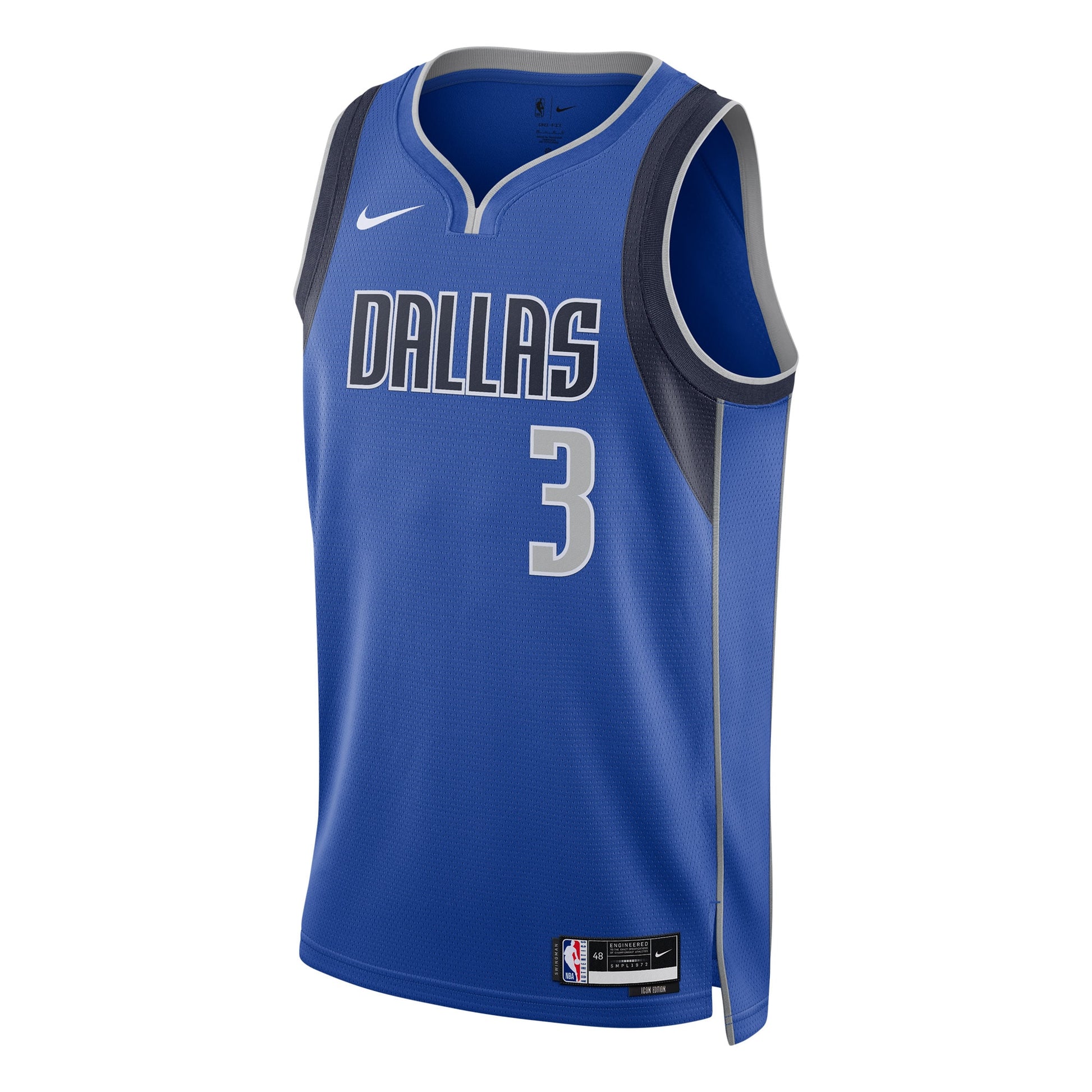 Unisex Dallas Mavericks Anthony Davis Nike Blue Swingman Player Jersey - Icon Edition