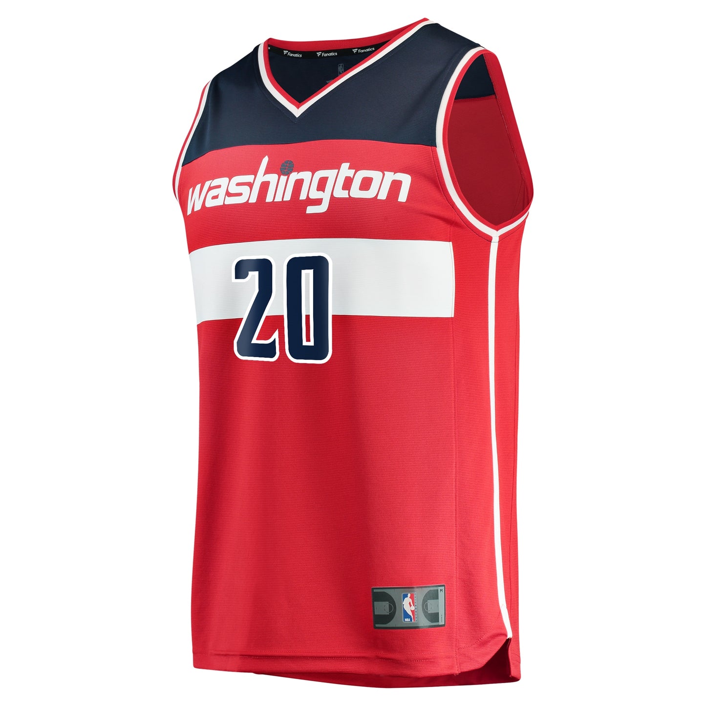 Men's Washington Wizards Alexandre Sarr Fanatics Red Fast Break Replica Player Jersey - Icon Edition