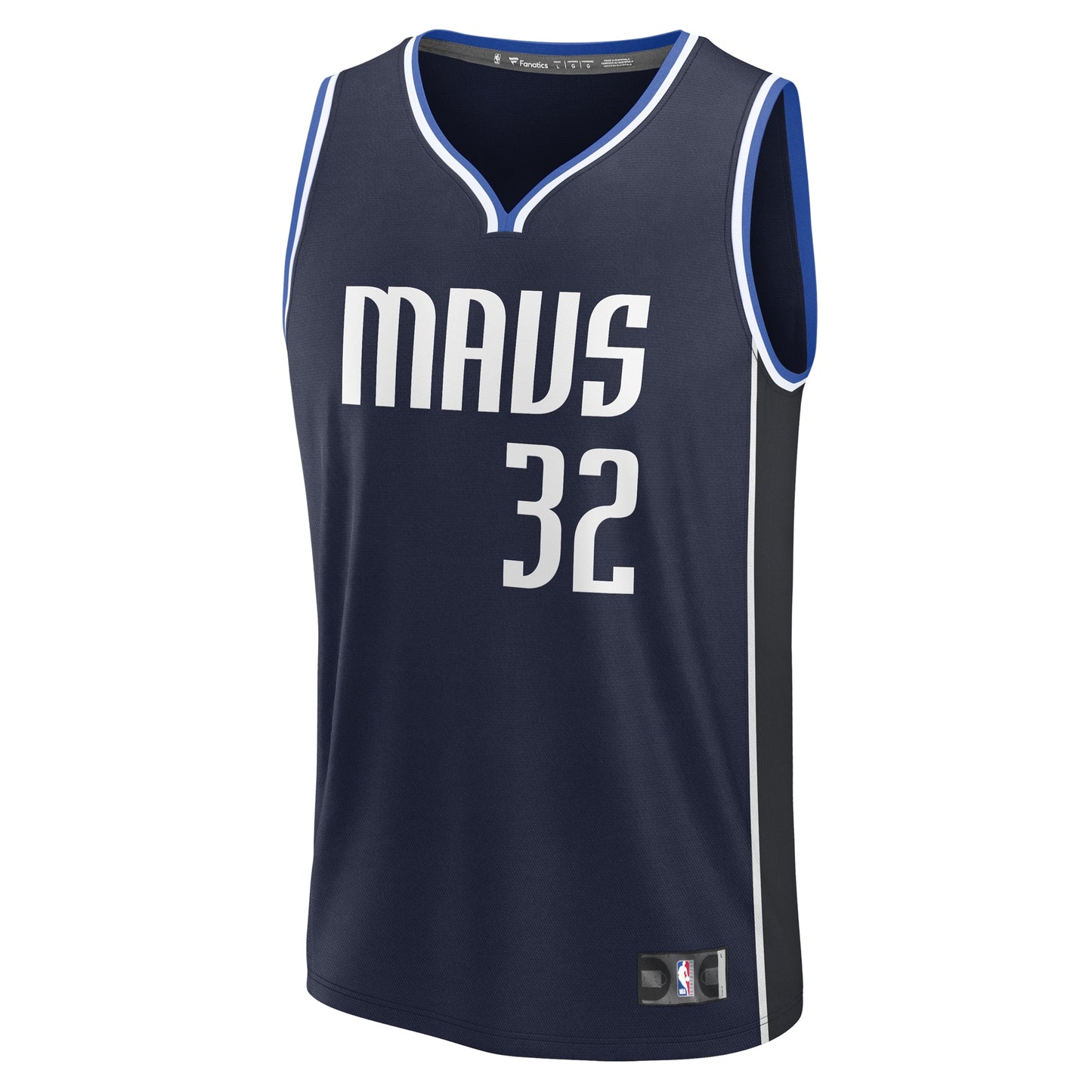 Men's Dallas Mavericks Cooper Flagg Fanatics Navy 2025 NBA Draft First Round Pick Fast Break Replica Jersey - Statement Edition