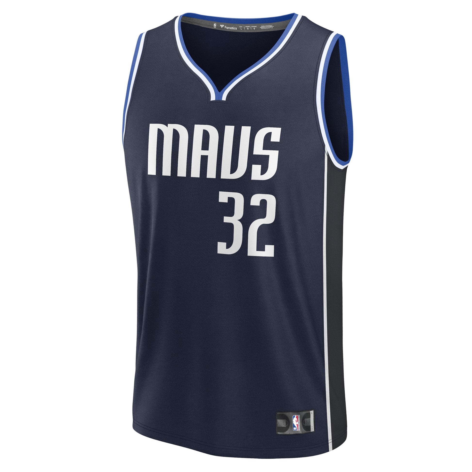 Men's Dallas Mavericks Cooper Flagg Fanatics Navy 2025 NBA Draft First Round Pick Fast Break Replica Jersey - Statement Edition