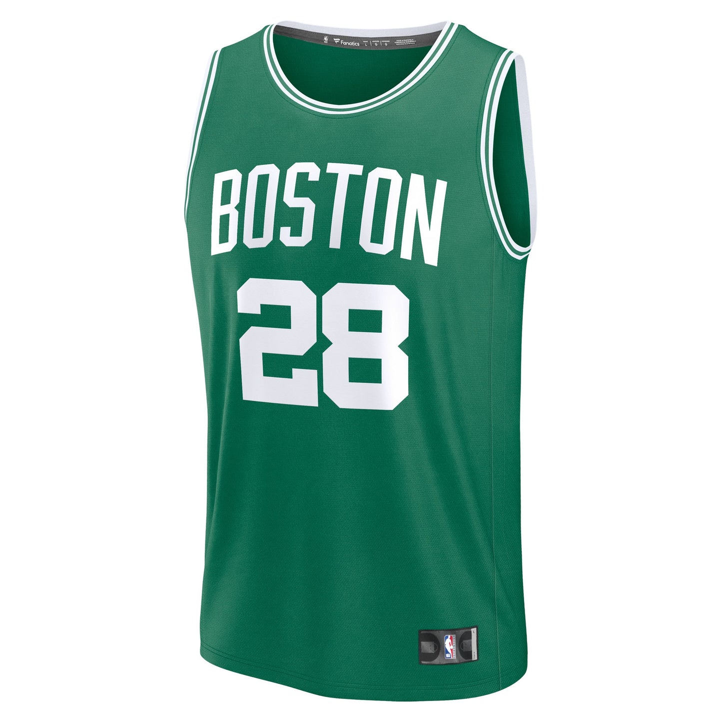 Men's Boston Celtics Hugo Gonzalez Fanatics Kelly Green 2025 NBA Draft First Round Pick Fast Break Replica Jersey - Icon Edition