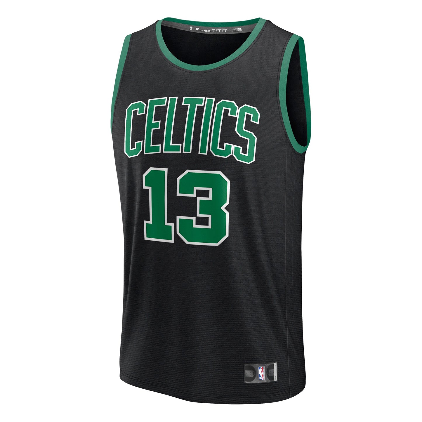Youth Boston Celtics Paul George Fanatics Black Fast Break Replica Jersey - Statement Edition