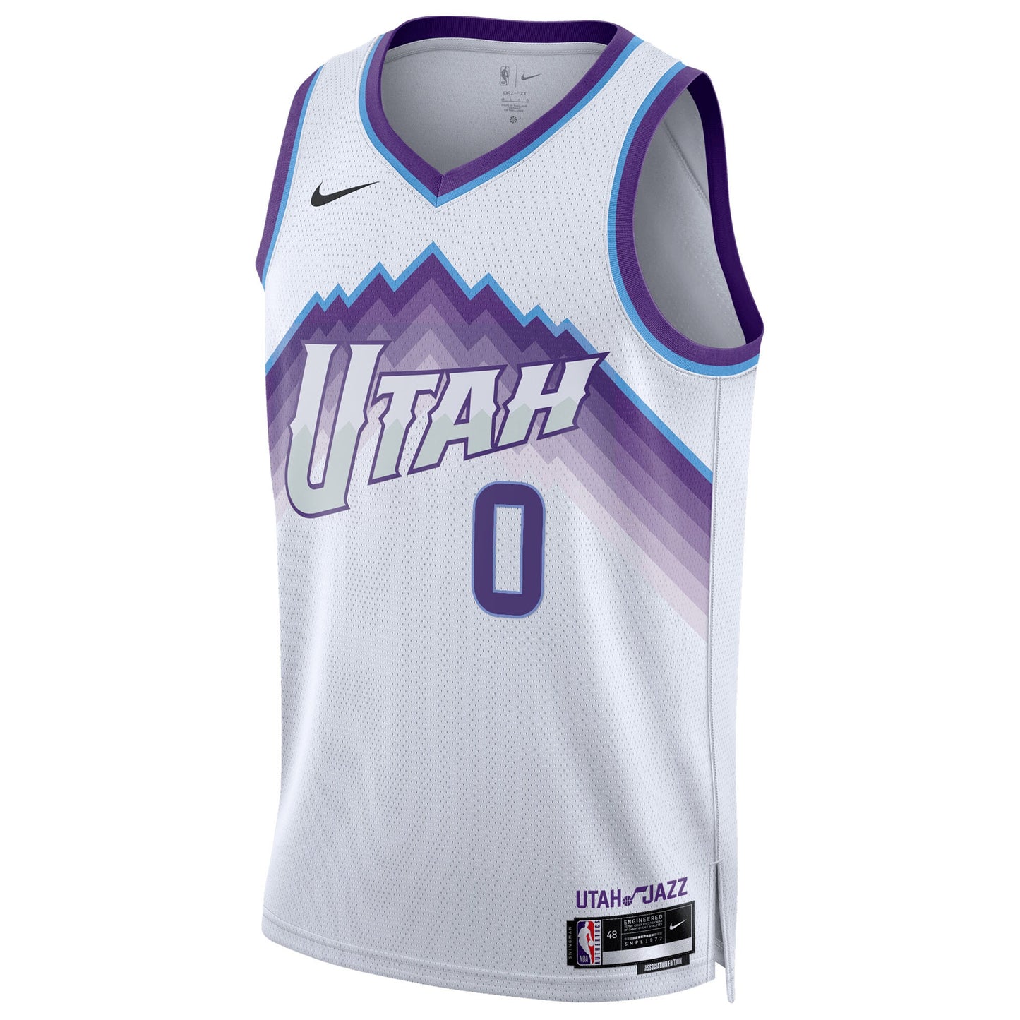Unisex Utah Jazz Taylor Hendricks Nike White Swingman Jersey - Association Edition