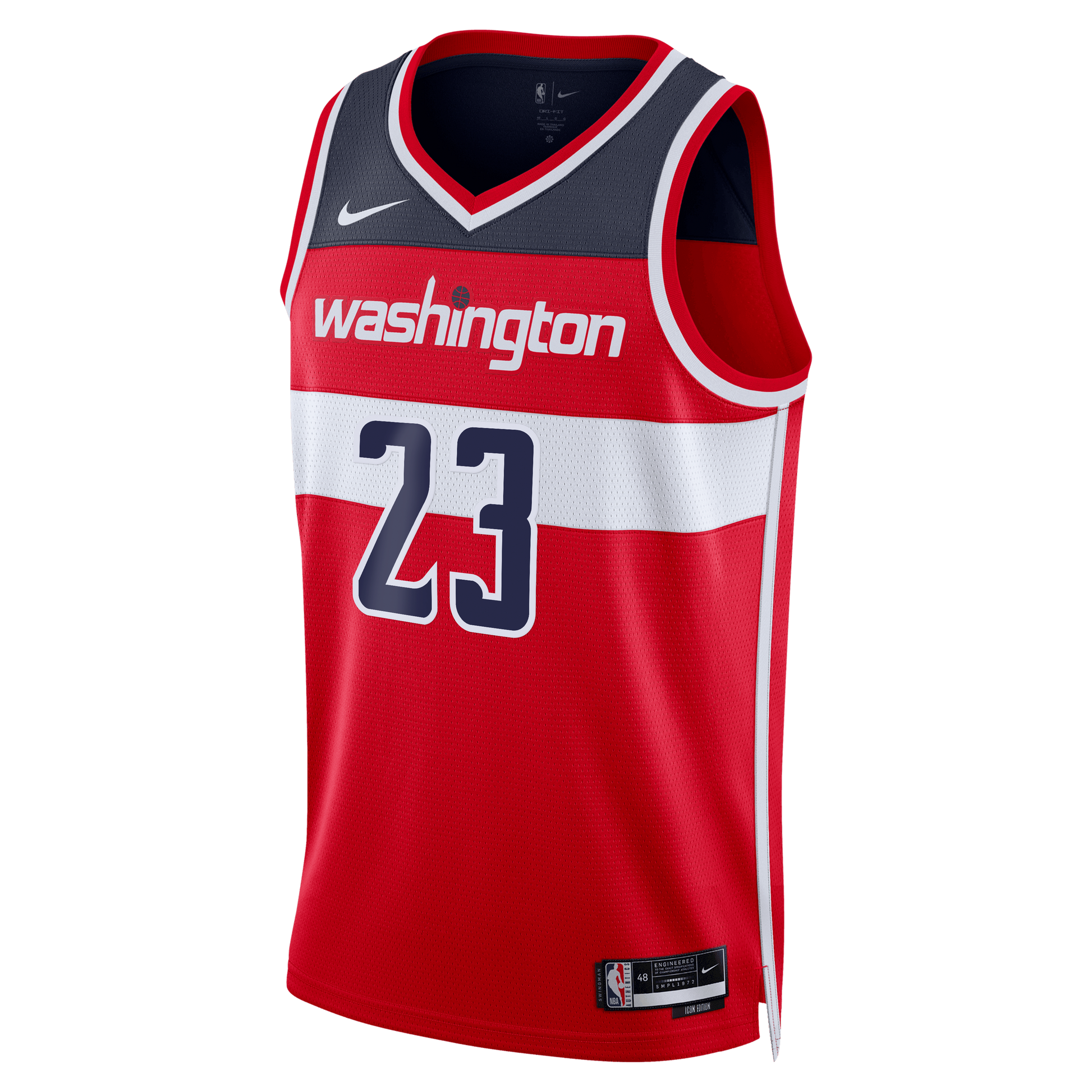 Unisex Washington Wizards Anthony Davis Nike Red Swingman Jersey - Icon Edition