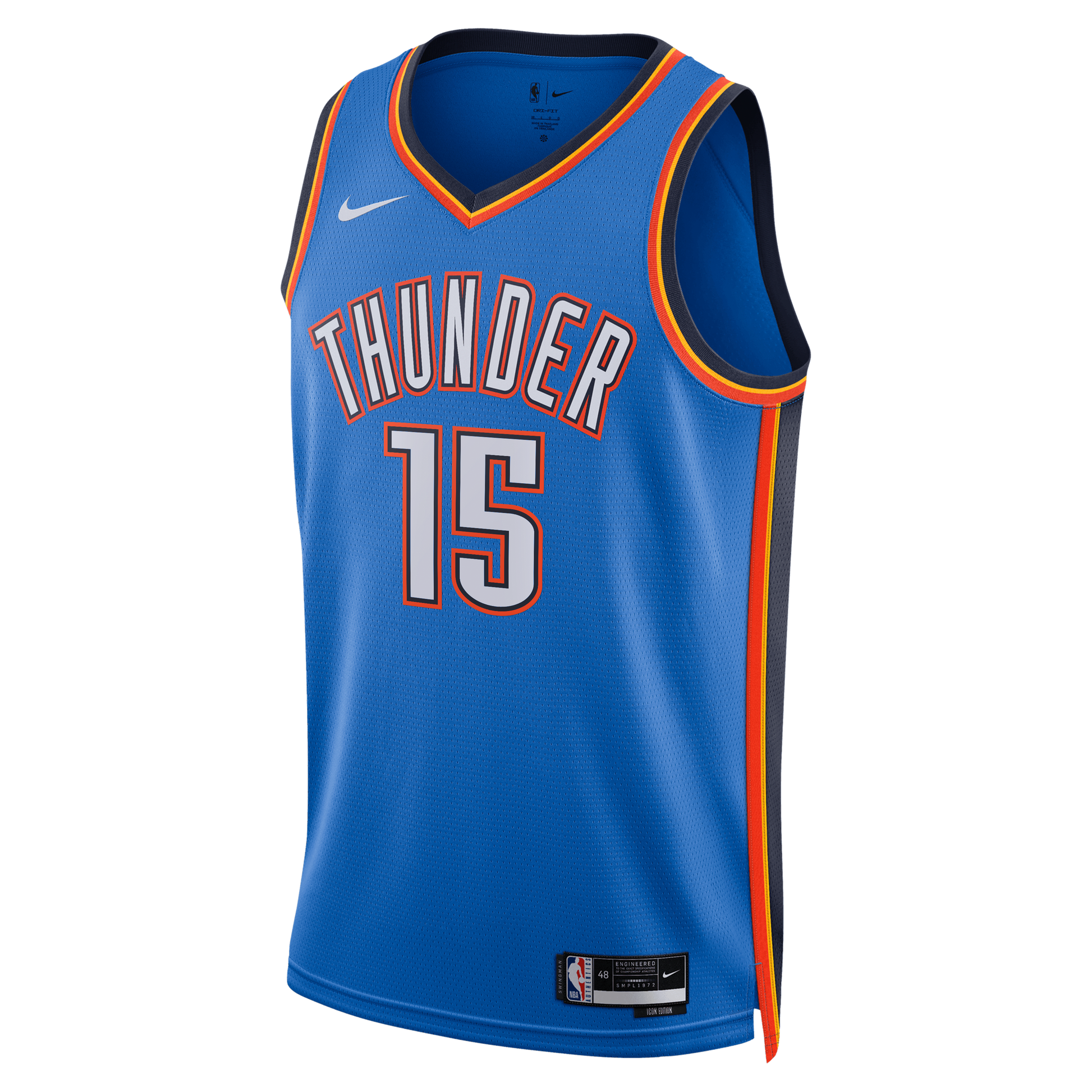 Unisex Oklahoma City Thunder Aday Mara Nike Blue Swingman Jersey - Icon Edition