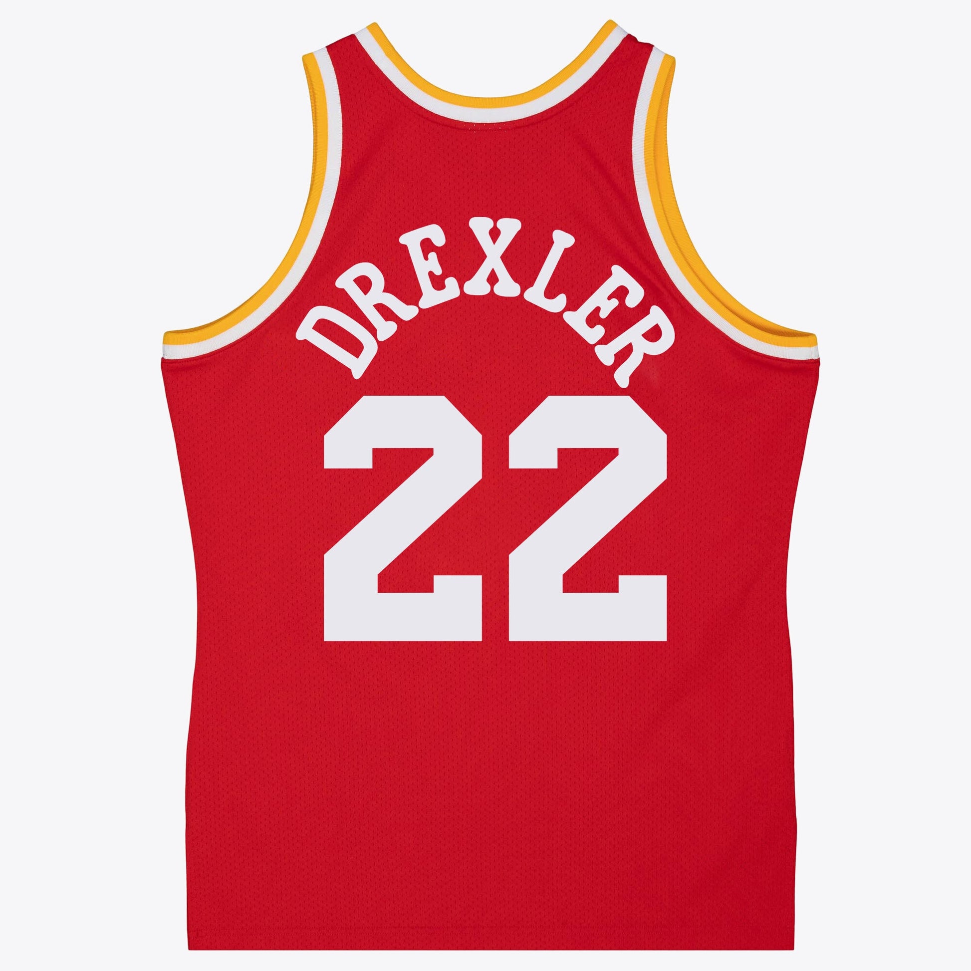Men's Houston Rockets Clyde Drexler Mitchell & Ness Red 1994/95 Swingman Jersey