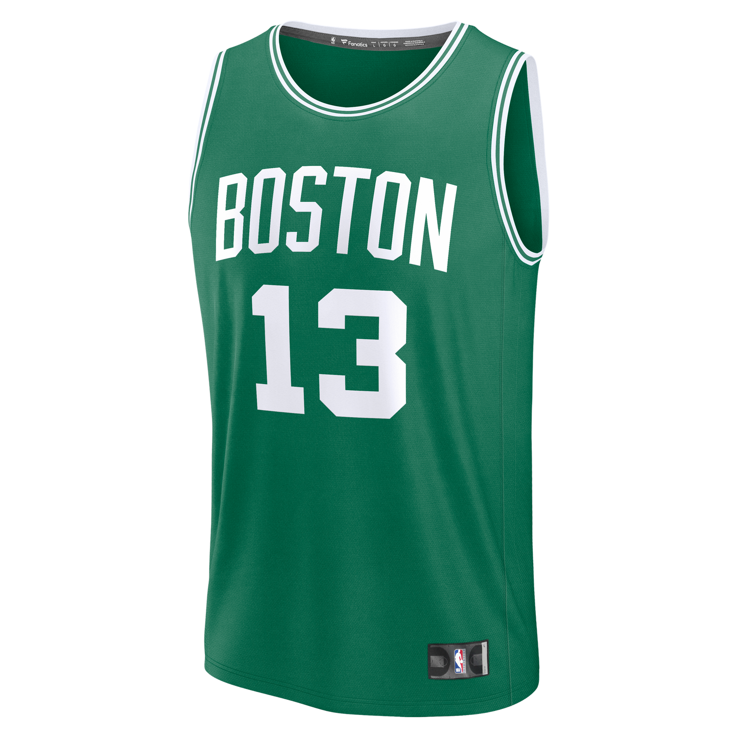 Men's Boston Celtics Paul George Fanatics Kelly Green Fast Break Replica Jersey - Icon Edition
