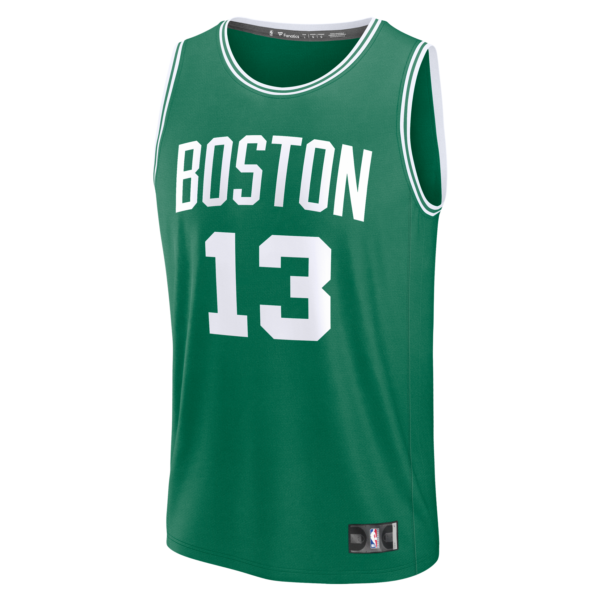 Men's Boston Celtics Paul George Fanatics Kelly Green Fast Break Replica Jersey - Icon Edition