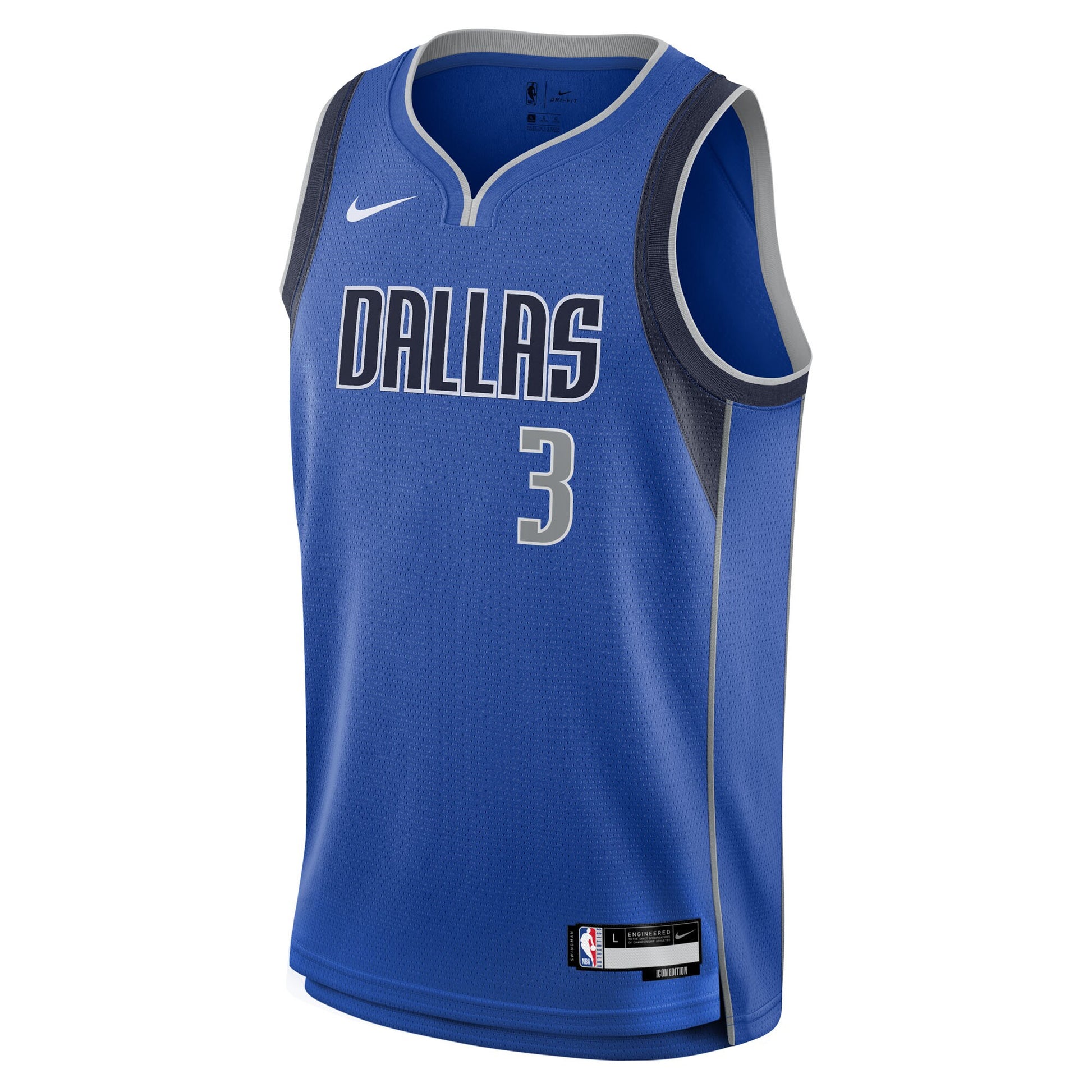 Youth Dallas Mavericks Anthony Davis Nike Blue Swingman Jersey - Icon Edition
