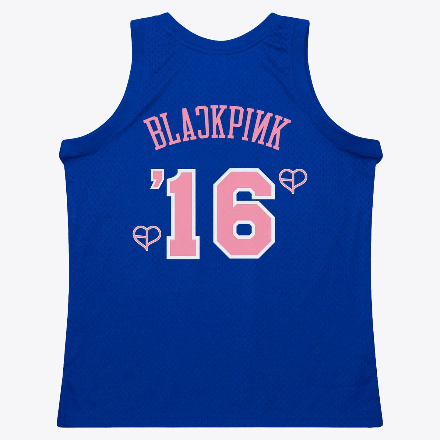 Men's New York Knicks  Mitchell & Ness x BLACKPINK Blue Hardwood Classics Swingman Jersey - Limited Edition