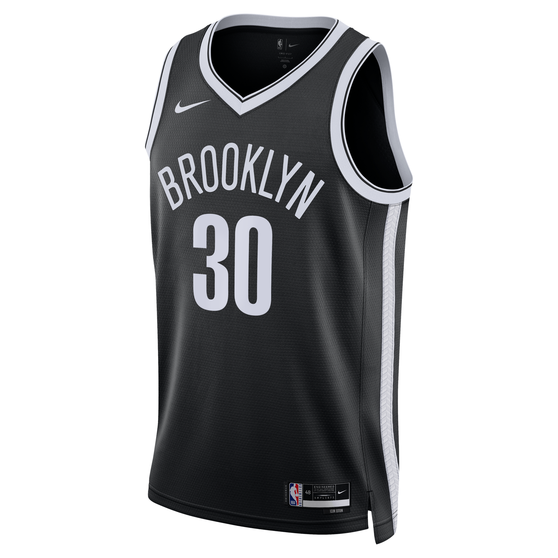 Unisex Brooklyn Nets Julius Randle Nike Black Swingman Jersey - Icon Edition