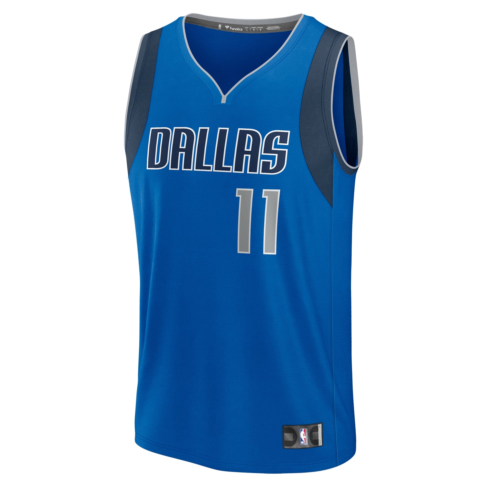Youth Dallas Mavericks Kyrie Irving Fanatics Blue Fast Break Replica Player Jersey - Icon Edition