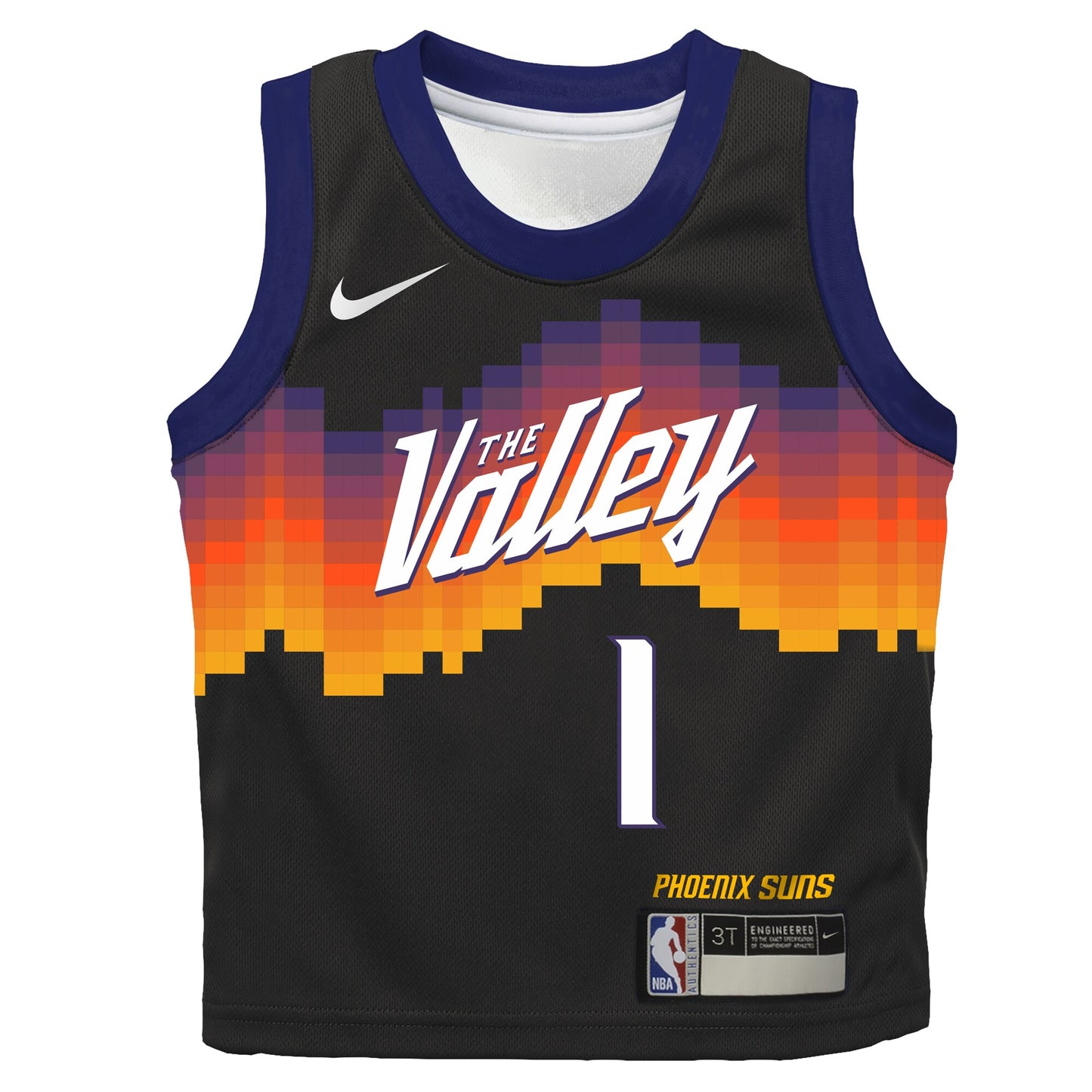Infant Phoenix Suns Devin Booker Nike Black 2025/26 City Edition Swingman Jersey