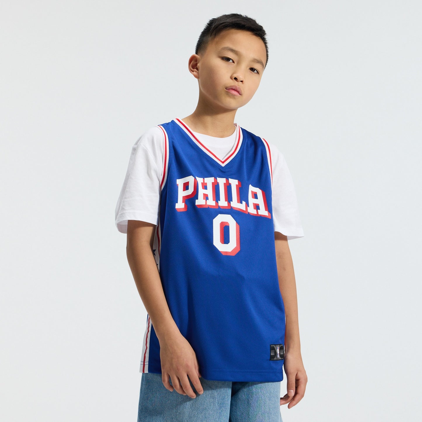 Youth Philadelphia 76ers Tyrese Maxey Fanatics Royal Fast Break Replica Player Jersey - Icon Edition