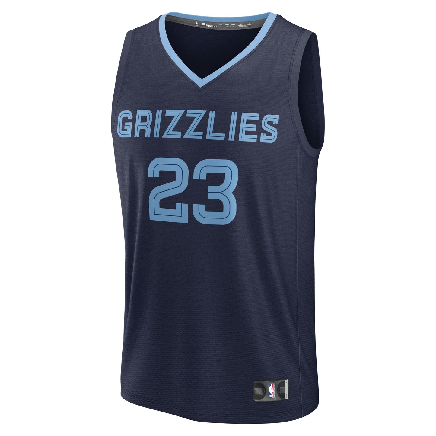 Youth Memphis Grizzlies Cedric Coward Fanatics Navy 2025 NBA Draft First Round Pick Fast Break Replica Jersey - Icon Edition