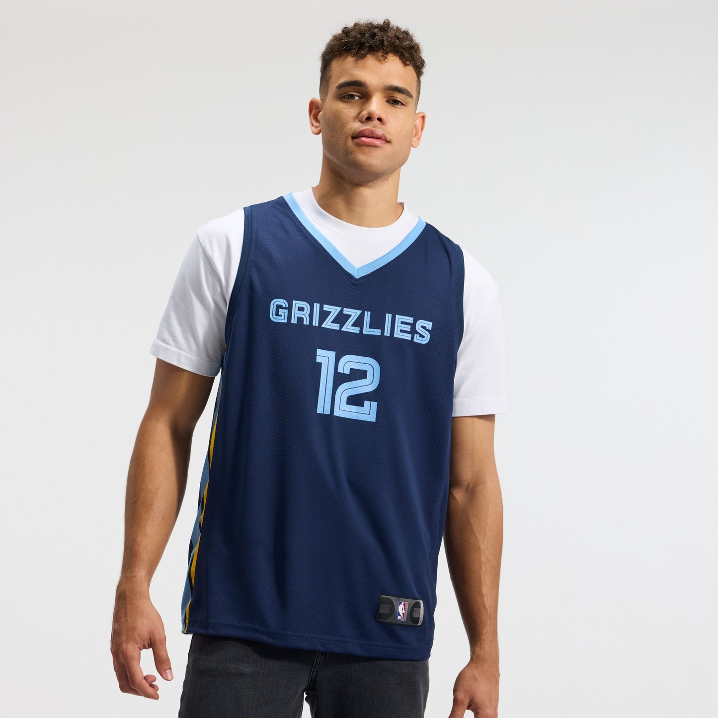 Men's Memphis Grizzlies Ja Morant Fanatics Navy Fast Break Replica Player Jersey - Icon Edition